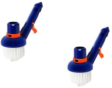 TOYANDONA 2 Piezas repuestos para Piscinas Accesorios de vacío Cepillo para Fregar Piscina poscinas hinchables Cepillo de Limpieza de boquillas Equipo de Limpieza de Piscinas