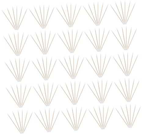 FONDOTIN 1200 Piezas de algodón de limpieza de uñas hisopo de algodón de hisopos de limpieza de punta de absorbente de mango de madera