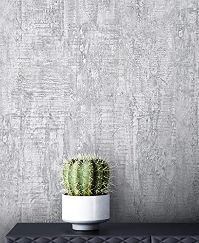 Newroom Vliestapete Grau Betonoptik Industrial Tapete Wohnzimmer