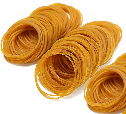 AMUU Rubber Bands Small 650 pcs size16 Rubber Bands 38mm #16 Rubber Band for Office Supplies School Home Elastic Band