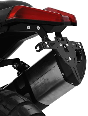 ZIEGER Pro Kennzeichenhalter Kennzeichenhträger Heckumbau kompatibel mit: Aprilia Tuareg 660 Österreich