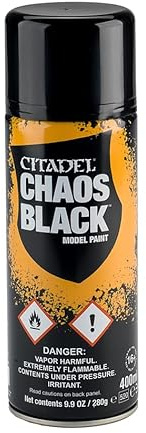 Citadel Colour Spray: Chaos Black (400ml)