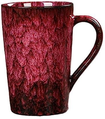 Kaffeeglas Teegläser Tassen, Personalisierte Ofenglasierte Keramiktasse, 400 Ml, Großes Fassungsvermögen, Büro-Trinkbecher, Heim-Milch-Frühstückstasse Cappuccino Gläser ( Color : B , Size : 301-400ml