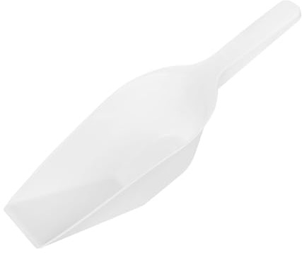 TronicXL 5 Stück Kunststoff Plastik Schaufel Kelle Abwiegeschaufel Gewürze Mehlschaufel Mehl Gewürzschaufel Küchenschaufel Wiegeschaufel (500ml)