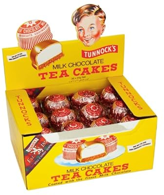 CD Tea Cake Milk Chocolate Biscuits, 36 x 24g Full box, Perfect for the Gift