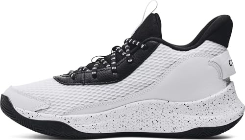 Under Armour Herren Curry 3Z7 Basketballschuhe, Weiß/Schwarz - 101, 43 EU