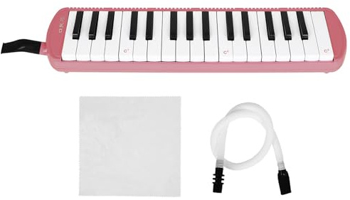 Soprano Air Piano Keyboard 32 Keys With Long Tubes 32 Key Melodica Air Piano ABS Texture Suitable For Musicians Educational Musical Instrument