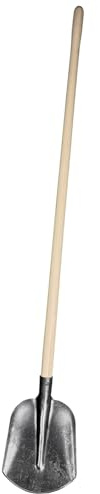 DeWit QuickEdge Forged Steel Border Digging Tool, Staight Handle Shovel