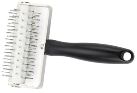 Amosfun Pizza Baking Tools Steel Pizza Roller Blistering Roller Comfortable Handle