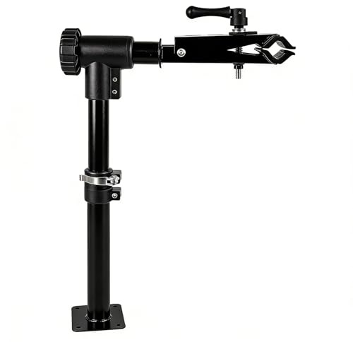 JNYYGSALL Fahrrad-Reparaturständer, Bankhalterung, Wandmontage, Fahrrad-Arbeitsständer, Fahrrad-Wartungsständer mit verstellbarer Klemme und Höhe für Rennrad, Rennrad, Mountainbike, ideal für Zuhause