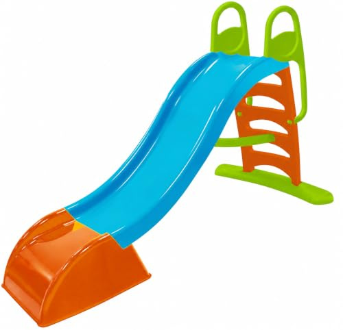 Scivolo Per Bambini Da Esterno 3-6 Anni, Per bambini da giardino 206x84x110(h) Grande 3 Anni 4 Anni