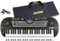 Bontempi | MelodyTouch - Tastiera Digitale a 49 Tasti con Accessori Completi per un'Esperienza Musicale Conveniente, 588x200x65 mm