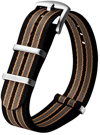 TStrap Nato Uhrenarmband 20mm Nylon - Armband Uhren für Herren Damen Ersatz - Weich Schnellwechsel Uhrband Ersatzarmband Uhr - 18mm 20mm 22mm 24mm