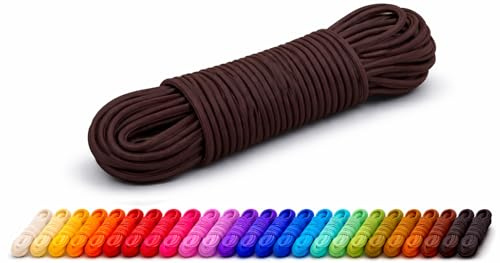 KBBB Cordón de goma redondo de 1 mm, 2 mm, 2,5 mm, 3 mm, 4 mm, 5 mm, cuerda de goma elástica, para manualidades, larga 5 m, 4 m, 3 m, 2 m, 32 colores