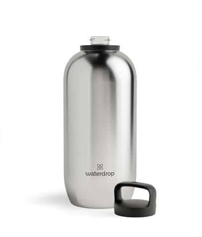 waterdrop® Gourde Thermo 1.9l gourde isotherme en inox, 24h froid - 12h chaud, anti-fuite & résistante, thermo pour le café