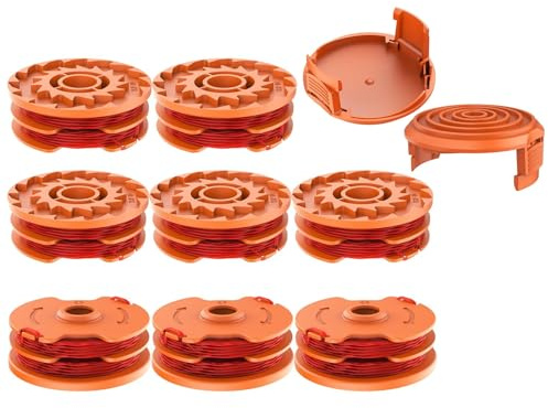 WX100 Strimmer Spool Line with Cover for McGregor MET4530 MET3525 MET6032