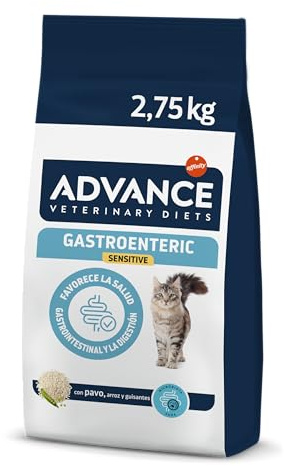 Advance Veterinary Diets Gastroenteric Sensitive, Cibo per Gatti con Problemi gastrointestinali, 2,75kg
