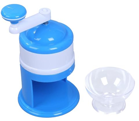 Manual Ice Crusher Slush Machine Ice Shaved Cocktails Ice Crusher Household Machine for Home Outdoor