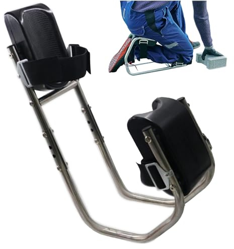 Ginocchiera per lavoro, sgabello di supporto alla caviglia, seduta rimovibile antiscivolo per giardinaggio, edilizia, semina, pavimento del bagno