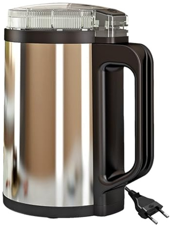 Molinillo Eléctrico Para Café - Molinillo De Café Eléctrico Para Granos Con Operación Táctil - Electrodoméstico De Cocina Rápido Y Sencillo Para Granos, Frutos Secos Y Especias Para Uso Diario