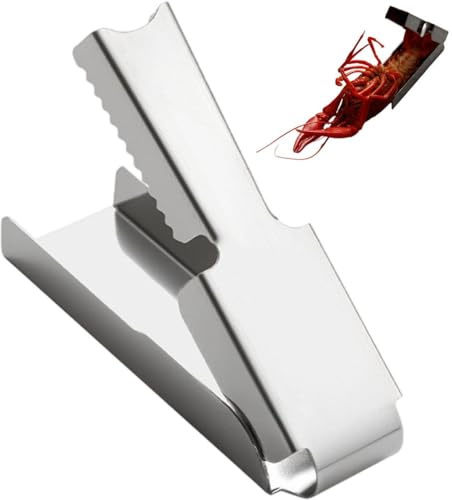 hzzsbu Crawfish Peeler Tool, Stainless Steel Crawfish Tail Peeler Effortless Shrimp Shucker Shelling Device Metal Crayfish Opener Gadget