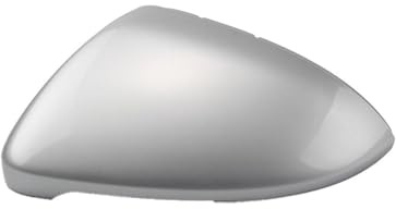 Coperchio Specchietto Laterale Per Golf 7 MK7 2015-2019 Alloggiamento Specchietto Retrovisore Calotta Specchio Retrovisore(Silver,Sinistra)