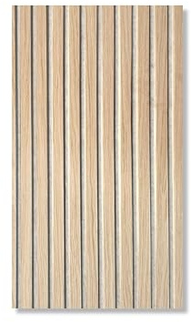 Akustikpaneele AURA Core Light Oak 240x60cm | Wandpaneel Holzoptik hell | Filz Akustikpanel| acoustic wall panel | Schallschutz Wand | Wandverkleidung Wohnzimmer | 1 Stück | 1,44 m²