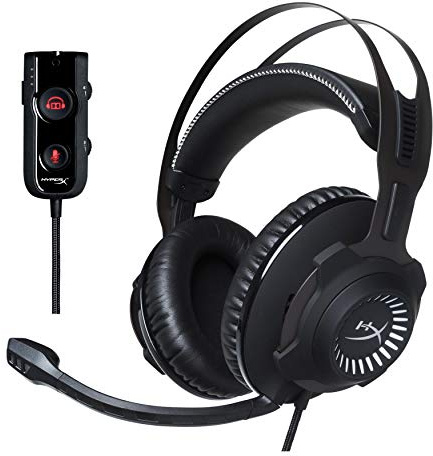HyperX Cloud Revolver S Binaural Casque avec microphone (console de jeux + PC/jeux, 7,1 canaux, Dolby Surround 7.1, 0,03 W, Binaural, bandeau)