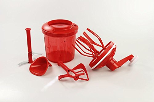 TUPPERWARE Chef Extra P 26396 Fouet mélangeur Speedy 1,35 l + couvercle