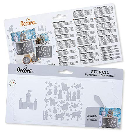 DECORA 9270921 SCHABLONE RITTER 10 X 25 CM