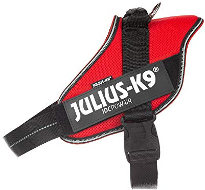 Julius-K9, IDC Powair Hundegeschirr, Größe: XL / 2, Rot
