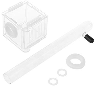 WOWOWO Ameisennest Glasröhre Mini Ameisennest mit Active Zone Insektenhaus Acryl Ameisenfarm