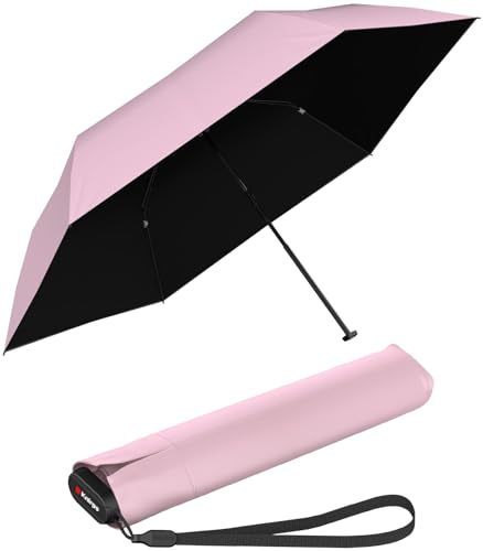 Knirps Taschenschirm US.050 Ultra Light Slim Manual mit UV- und Hitzeschutz - Rose