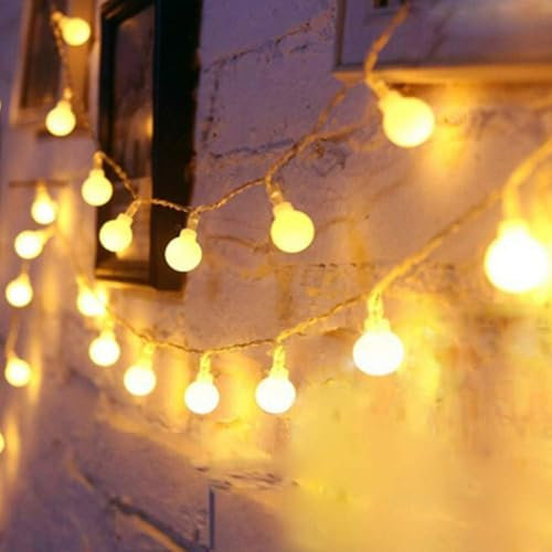 Lichterkette 16M 160LED 8 Modi Lichterkette Warmweiß Wasserdicht für Innen Außen