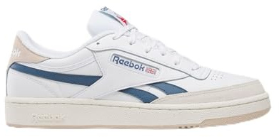 Reebok Club C Revenge Mixte Sneaker, Ftwwhite Twilightblue Mutedclay, 45.5 EU