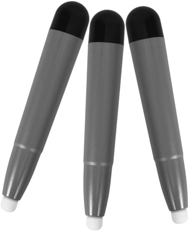 SHINEOFI Lápiz Táctil para Pizarra Electrónica, Bolígrafo Capacitivo Abs Punta Que No Raya Pantalla, Paquete de 3 Piezas Portátil para Pantallas Táctiles