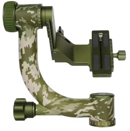 Gimbal Head, Cabezal cardán de fibra de carbono CH-20. Carga máxima CH-20: 20 kg.