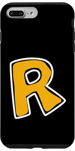 Letter R Alphabet Matching Case for iPhone 7 Plus/8 Plus