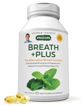 ANDREW LESSMAN ProCaps Breath Plus Internal Breath Freshener 60 Softgels