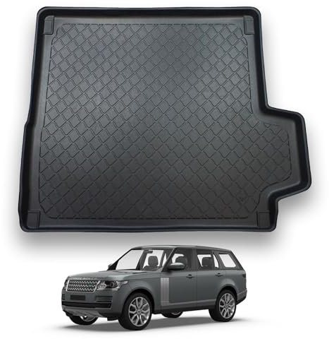 NOMAD Range Rover (2013-2021) Boot Liner [Not for PHEV Models] Premium Tailored Fit Car Floor Mat Protector Thermoplastic Waterproof Dog & Pet Friendly Raised Edges Compatible Custom Fit Accessory