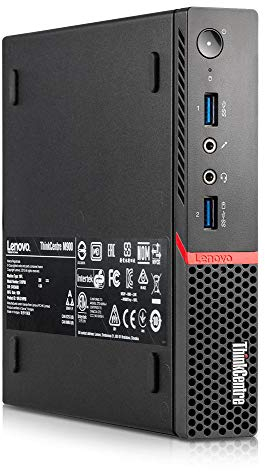 Lenovo ThinkCentre M900 Tiny Intel Quad Core i5 256 GB SSD HDD 8 GB memoria Windows 11 ProBusiness Desktop Computer Mini PC (ricondizionato)