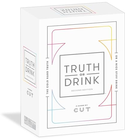 HUCH! | Truth or Drink Deutsch | lustiges Partyspiel für Erwachsene | Das ultimative Trinkspiel | Wahrheit oder Pflicht Spiel mit Humor | Trinkspiele Partyspiele ab 18 | Von Happy Hour bis Extra Dirty