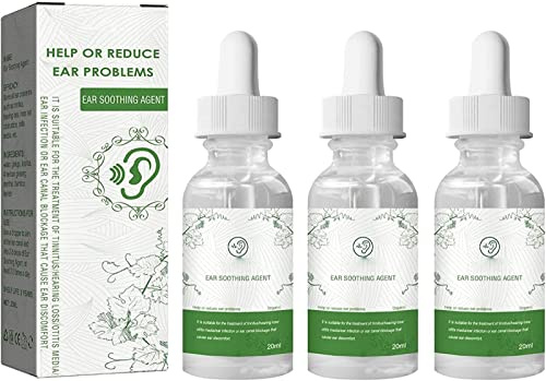 Kräutertropfen gegen Tinnitus, Öl zur Behandlung von Ohrgeräuschen, Ohrberuhigungsmittel, natürliche Bio-Kräutertropfen, beruhigende Tropfen für das Ohr, verbessern das Gehör, reduzieren Tinnitus