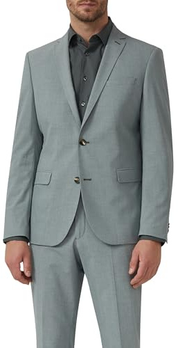 s.Oliver BLACK LABEL Herren 2140779 Business-Anzug Jacke, Grün 79m1 ,56