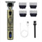 Professional Men's Hair Clippers Trimmers Beard Shaver Cordless Metal Waterproof LED Screen