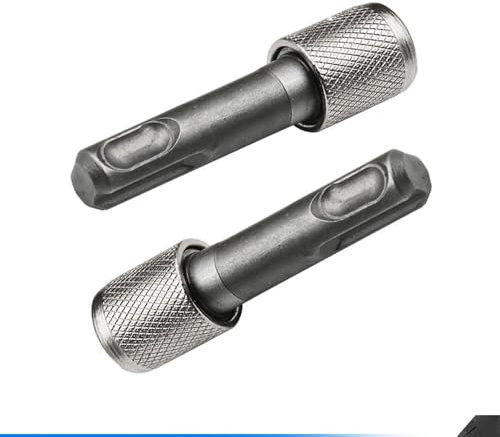 Generic 2 Pcs SDS Bit Adapter Hex Socket Drill Holder Converter SDS Socket Adaptor Set Bit Holder Adapter for Hammer Drills