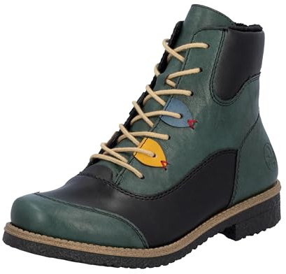 Rieker Donna 73510 Stivali stringati, multicolore, 41 EU, multicolore, 41 EU