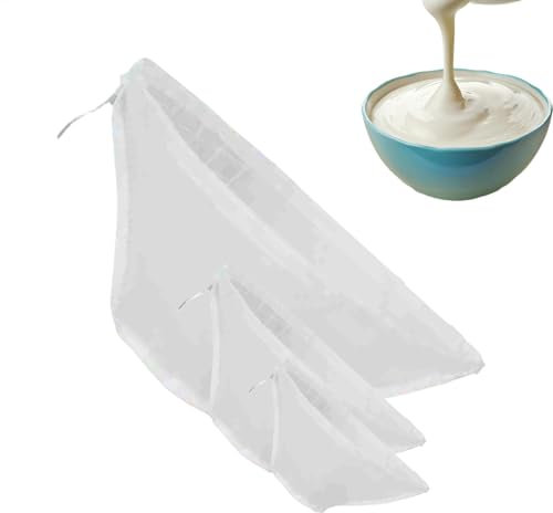 Sacchetto per latte di noci, sacchetto per latte di noci, filtro per latte di noci riutilizzabile | setaccio per latte di anacardi, sacchetto per latte ecologico a base vegetale, sacchetto