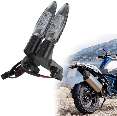 Motorcykelblinkers för BMW R1200GS R1250GS F800 F650GS F700GS, för service | För BMW R1200GS R1250GS F800 F650GS, för bakre position, signalljus för motorcykel, motorcykelblinkers för motorcykelbruk