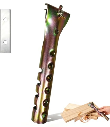 Heavy Duty Scraper, Carbide Scraper with Carbon Tungsten Blades Double Sided Paint Scrapers for Removing Glue Paint Varnish Resin Rust